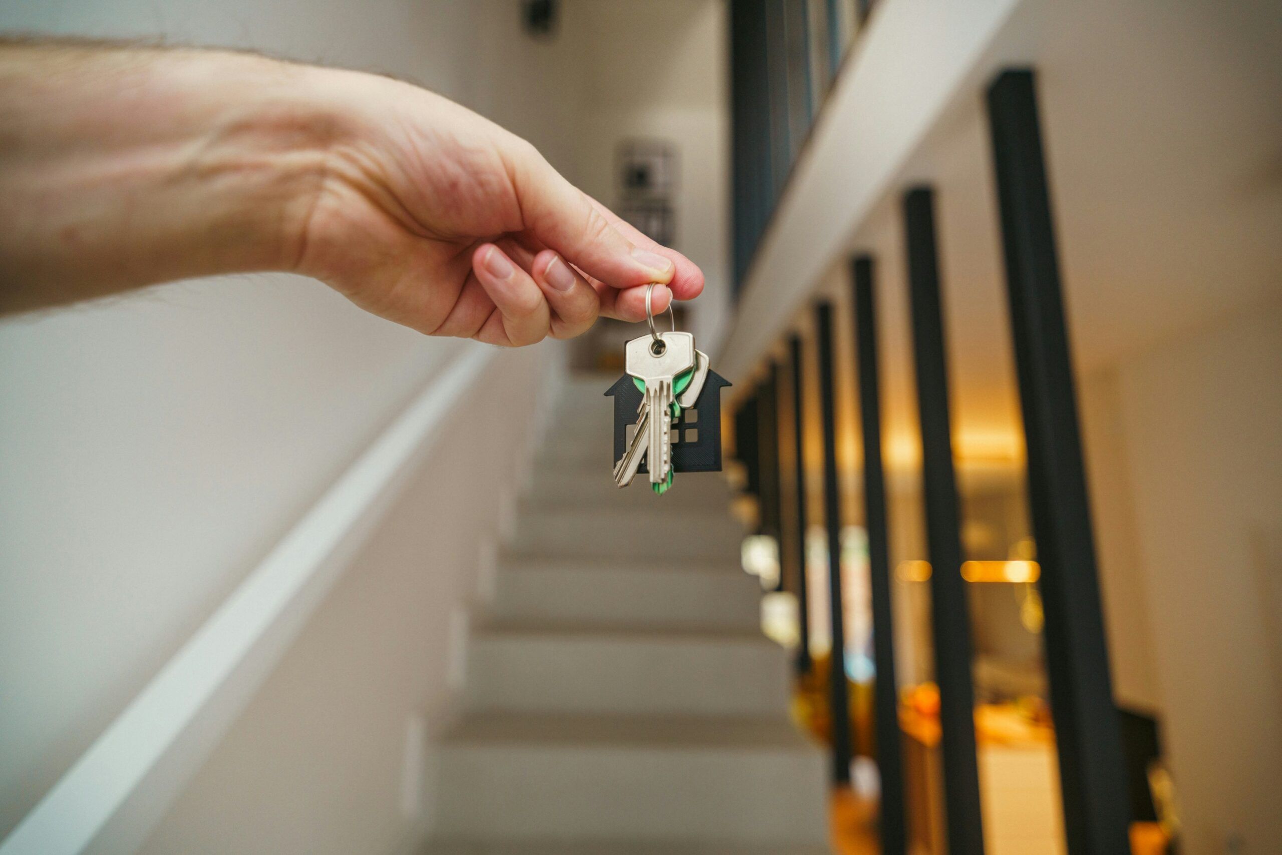 Keys handed over for a rental property in Spain